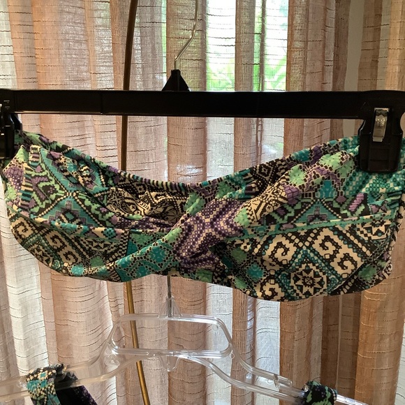 Mossimo 2pc strapless bikini M/L - Picture 3 of 7